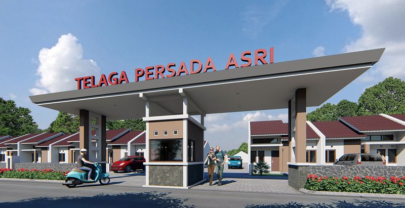 foto gerbang perumahan PERUMAHAN TELAGA PERSADA ASRI