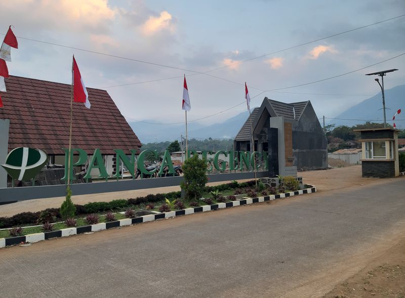 foto gerbang perumahan Perumahan Panca Regency