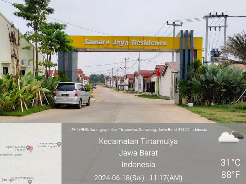 foto gerbang perumahan SAMARA JAYA