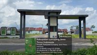 foto gerbang perumahan GREEN ZHAFIRA RESIDENCE