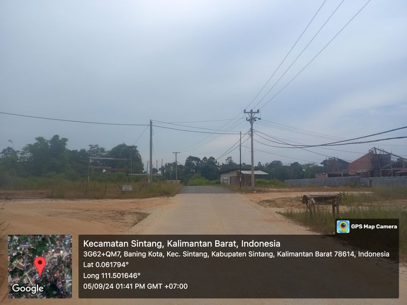 foto gerbang perumahan VILLA RACHEL