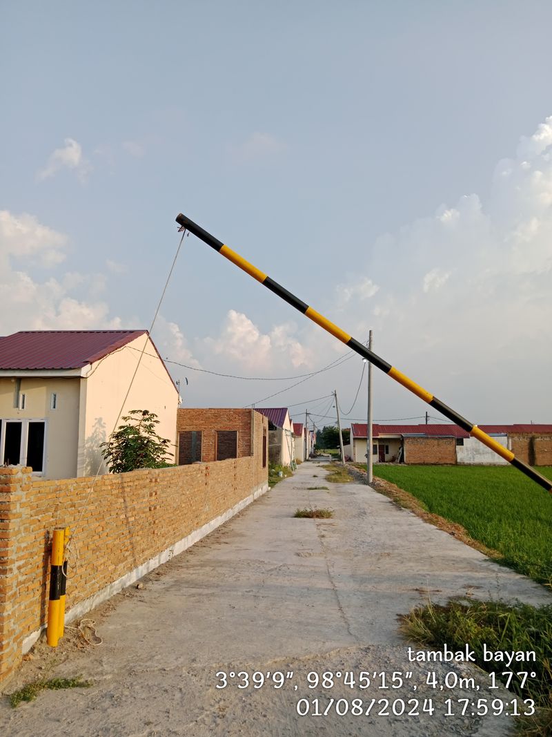 foto gerbang perumahan PLATINUM GARDEN III TAHAP 4