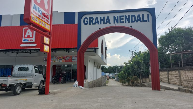 foto gerbang perumahan Perumahan Graha Nendali 2