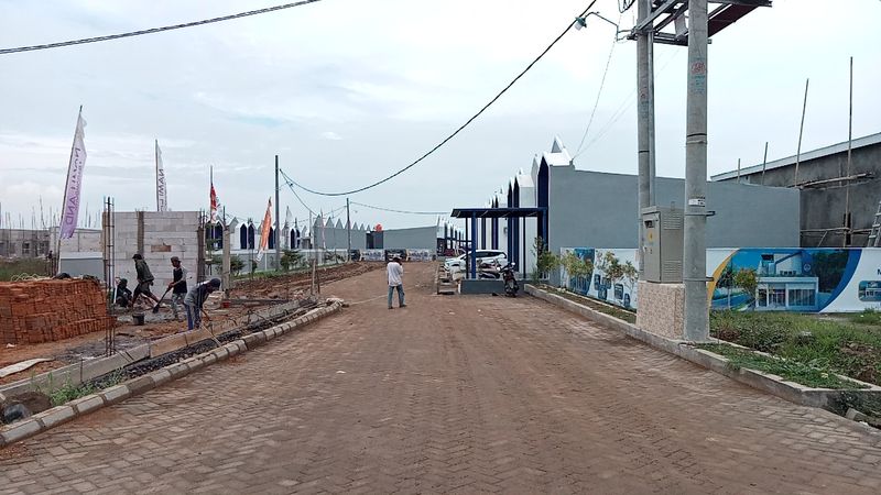 foto gerbang perumahan NAMI LAND BAROMBONG