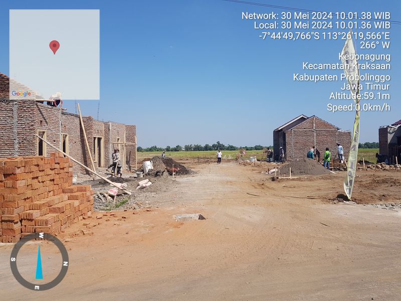 foto gerbang perumahan GRAND KRAKSAAN LAND