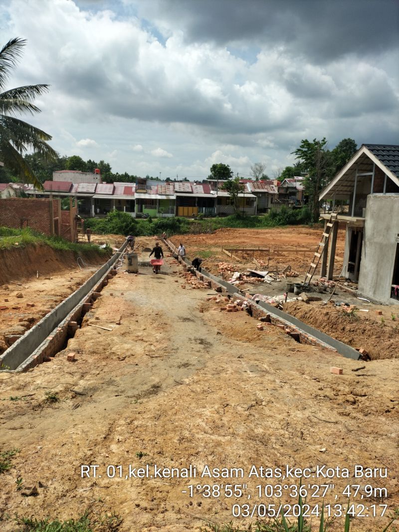 foto posisi tengah perumahan SANDRYANDA RESIDENCE