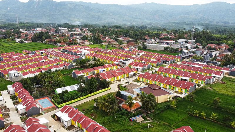 foto posisi tengah perumahan PESONA PRIMA 7 RAJAMANDALA