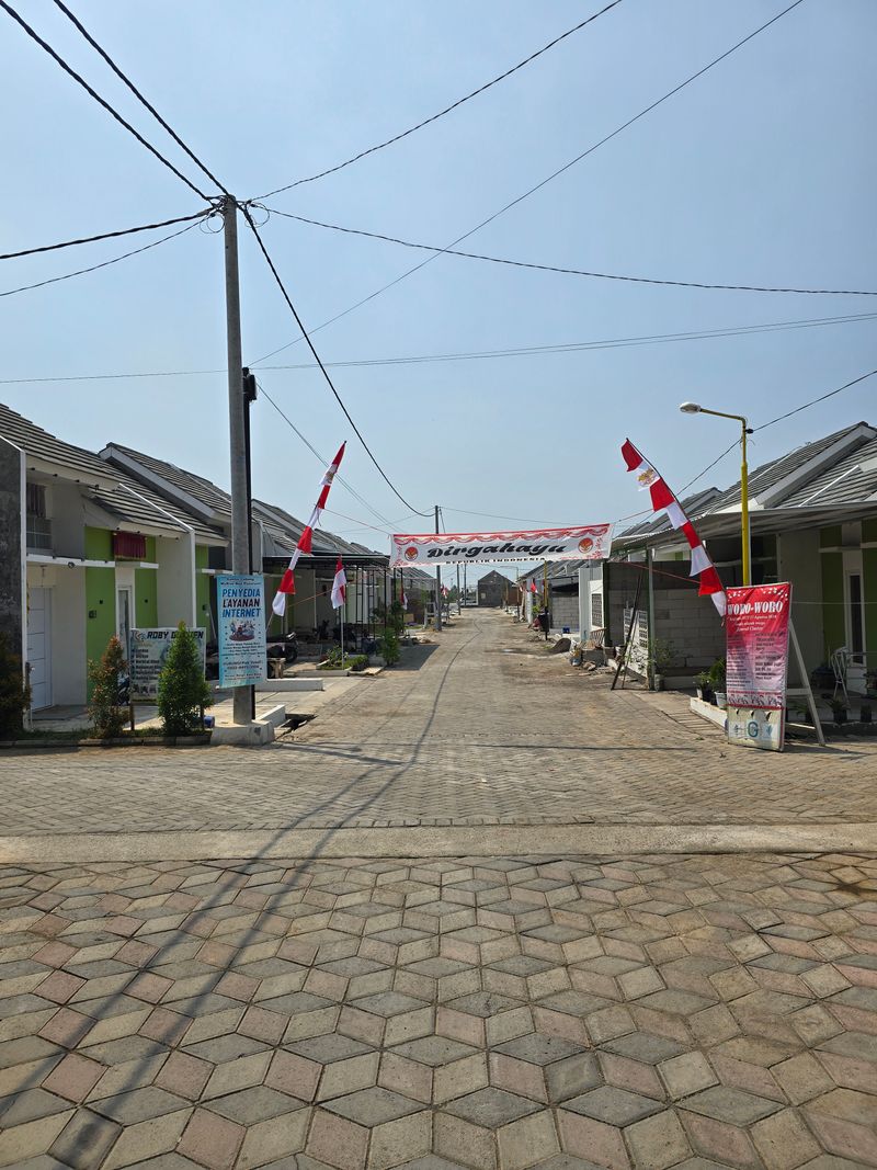 foto posisi tengah perumahan Bangil Kota Baru