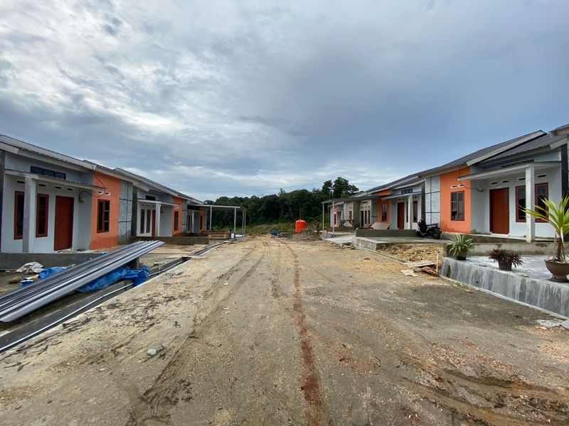foto posisi tengah perumahan Kawasan Perumahan Lepo Lepo Mas
