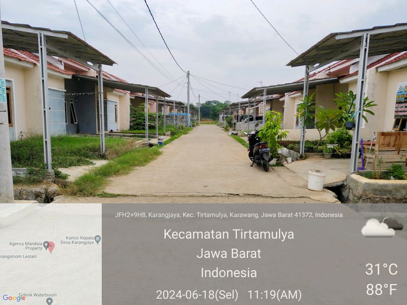 foto posisi tengah perumahan SAMARA JAYA