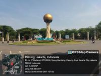 foto posisi tengah perumahan Metland Menteng