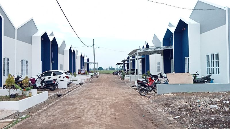 foto posisi tengah perumahan NAMI LAND BAROMBONG