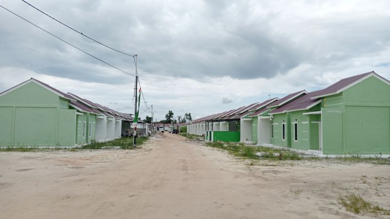 foto posisi tengah perumahan AGIS Villages 2