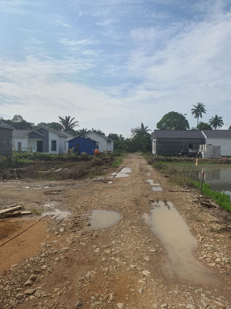 foto posisi tengah perumahan BAITUN SHOPIA
