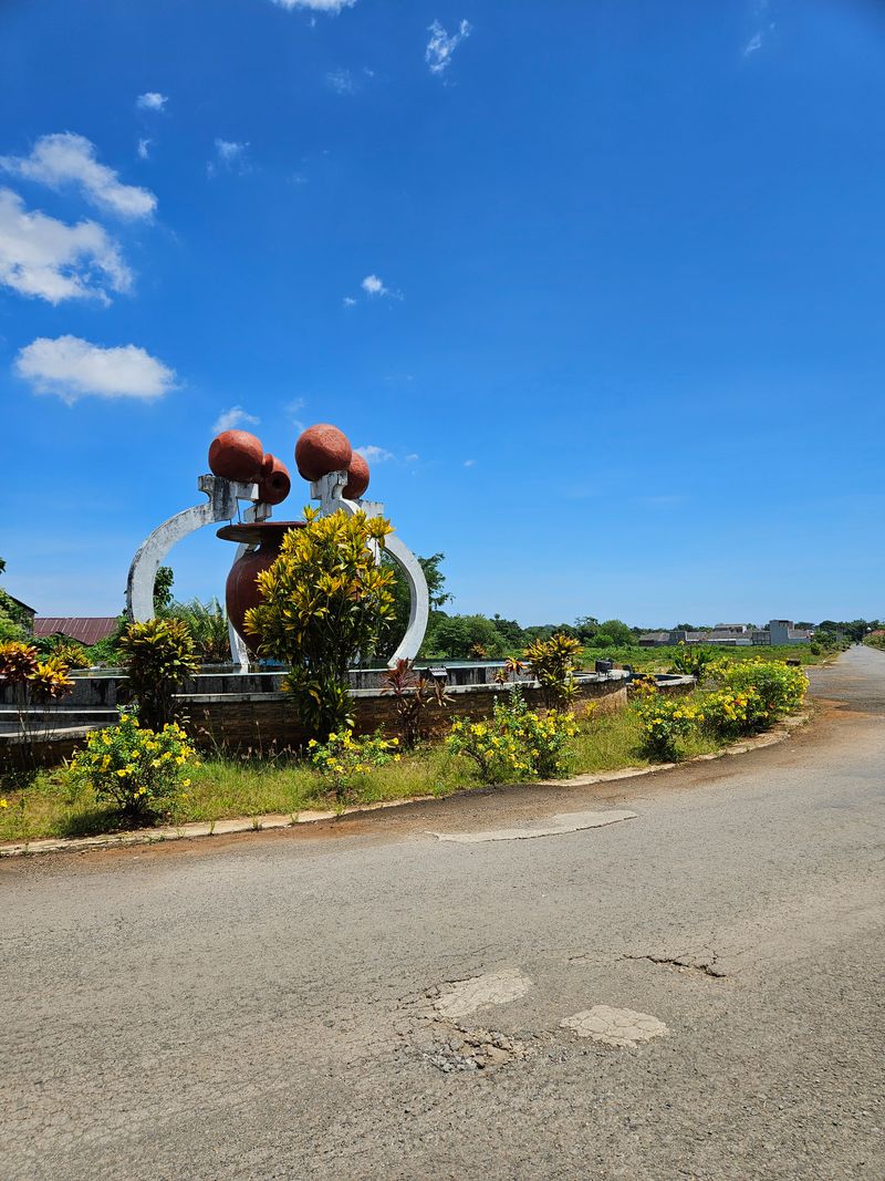 foto posisi tengah perumahan Yuhana Residence