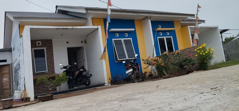 foto posisi tengah perumahan Bukit Padang Merbau