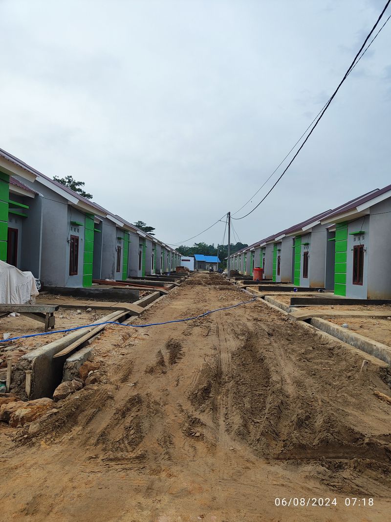 foto posisi tengah perumahan Grand Permata Hijau