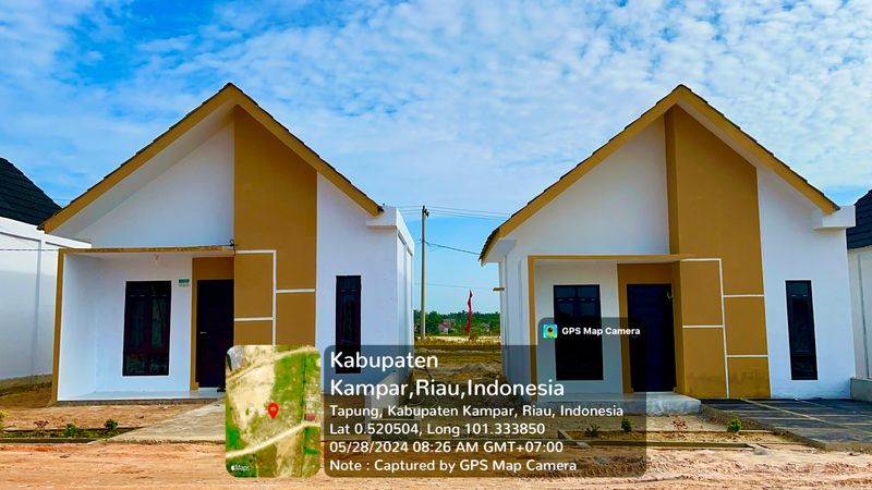 foto posisi tengah perumahan GREEN ARSYAD RESIDENCE